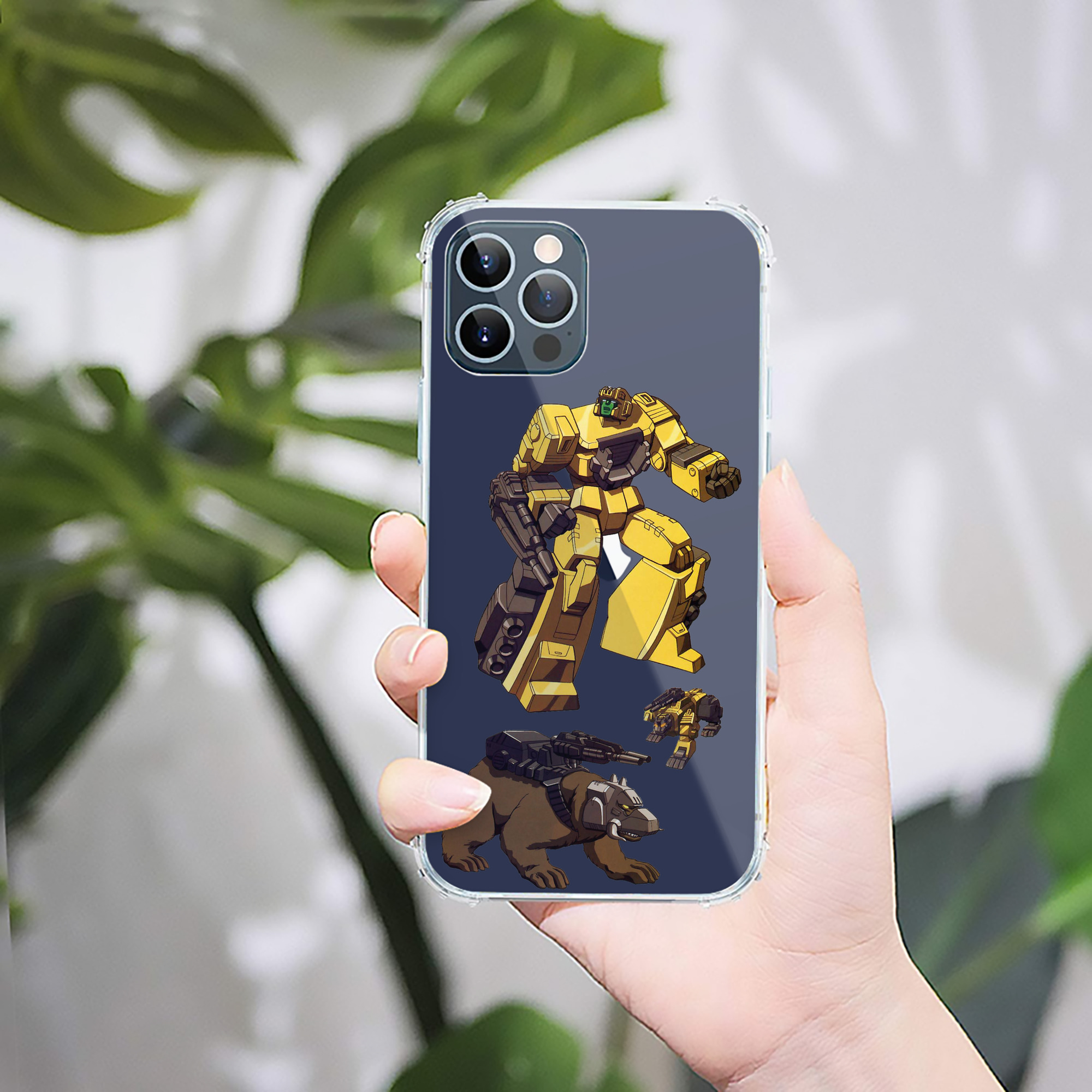 （画像用）  【iPhone 12シリーズ対応】透明スマホケース（クリアソフトケース）